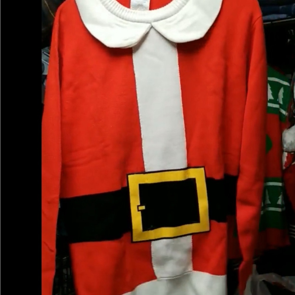 Adults Santa Costume Sweater